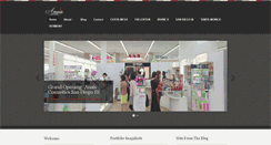 Desktop Screenshot of anaiscosmetics.com